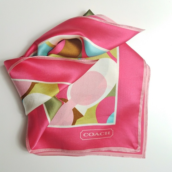 Coach Accessories - FIRST COME/FIRST SERVE •GIANT Coach • Silk Scarf